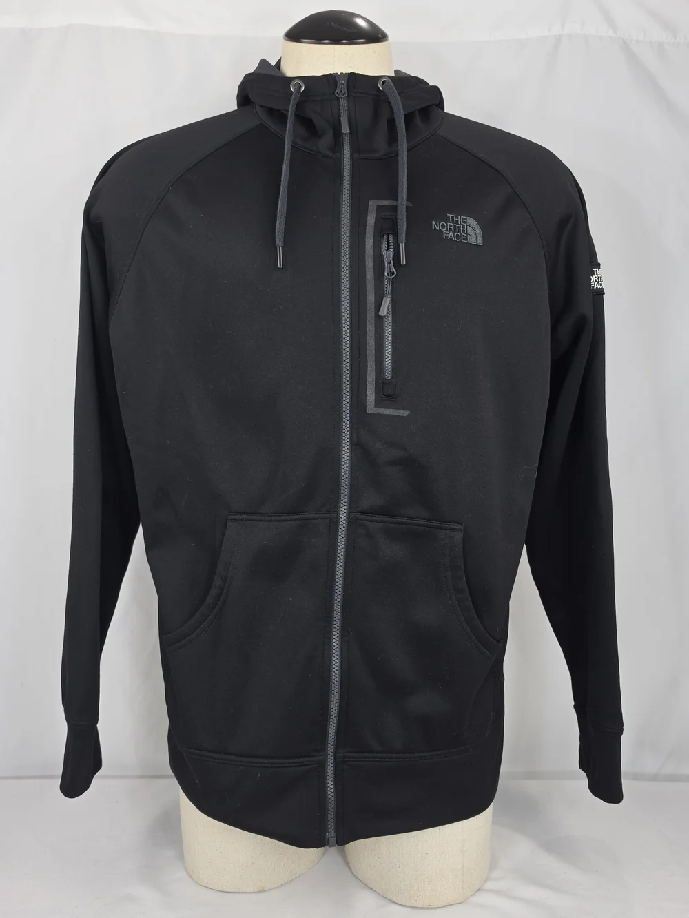 The North Face Men’s Black Full Zip Hoodie